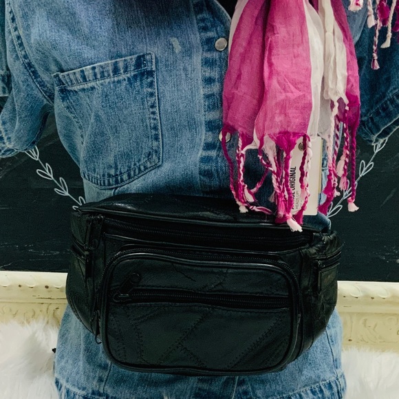 Accessories - Leather Fanny Waist Belt